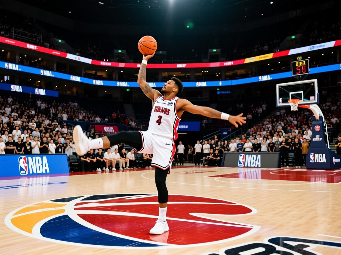 篮球名将花式表演吸引大批球迷 第4张