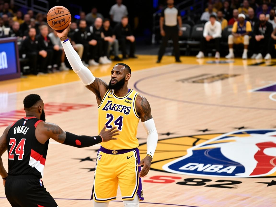 NBA季后赛次轮G2:湖人胜开拓者,詹姆斯44分刷新个人季后赛纪录 第2张